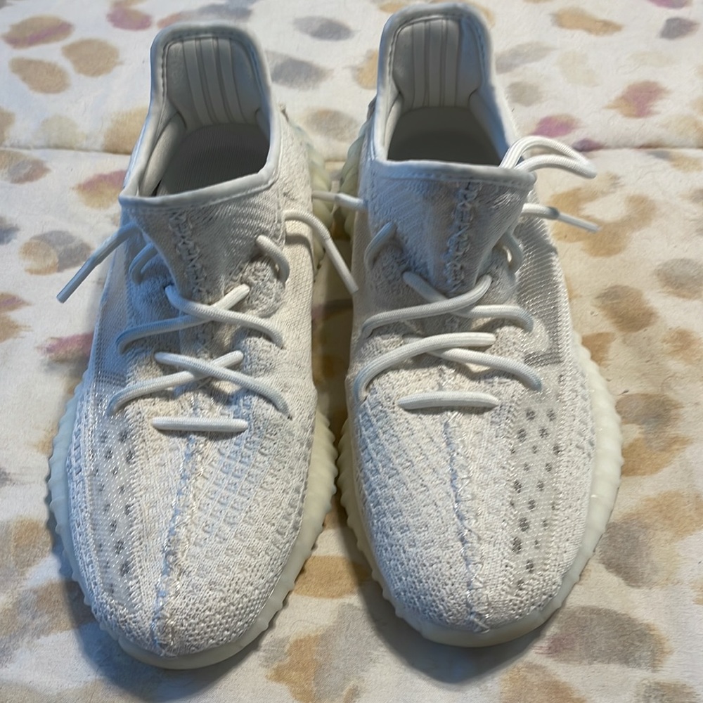 Adidas Yeezy Boost 350 V2 Bone Triple White HQ6316  (Size 6.5 women)